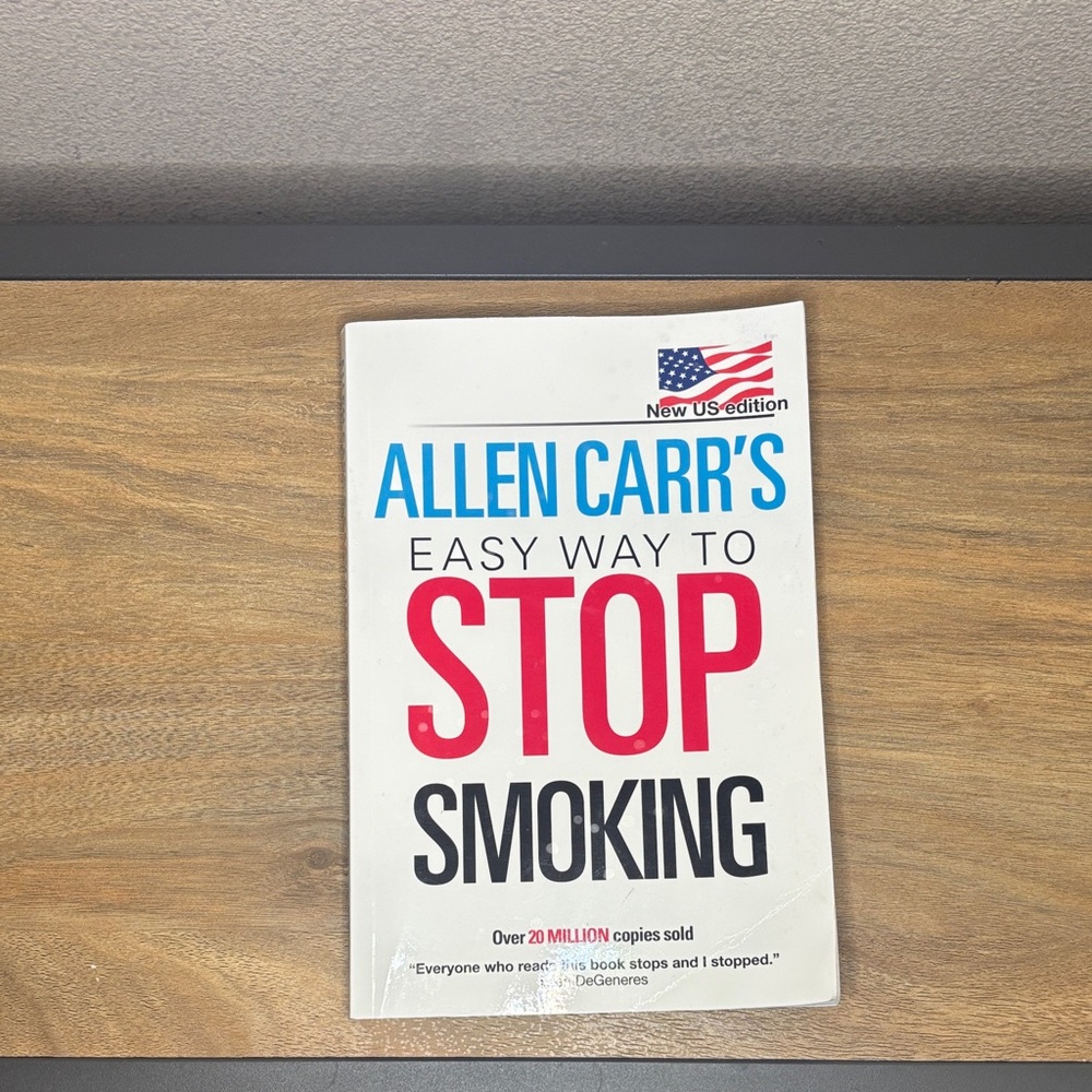 Easy Way to Stop Smoking - White/Red Cover